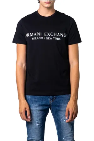 Armani Exchange Hombre, Camisetas, Negro, Talla: S