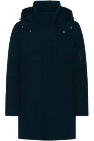 Duno Hombre, Abrigos, Azul, Talla: S