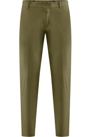 Bomboogie Hombre, Pantalones, Verde, Talla: W34