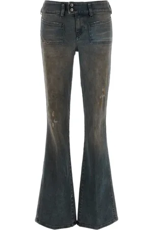 Diesel Mujer, Vaqueros, Gris, Talla: W26