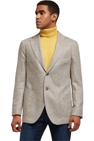 Brooks Brothers Hombre, Chaquetas, Gris, Talla: 4XL