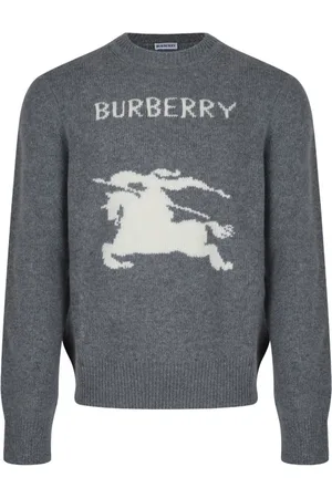 Burberry Hombre, Jerseys, Gris, Talla: L