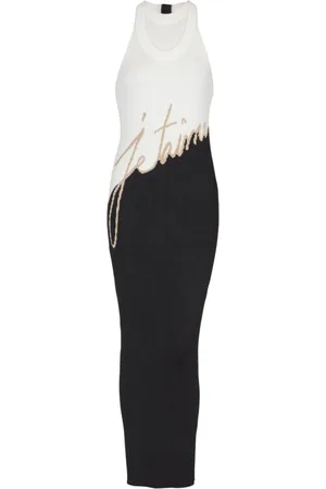 Balmain Mujer, Vestidos, Blanco, Talla: S