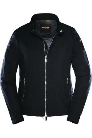 MOORER Hombre, Chaquetas, Negro, Talla: M