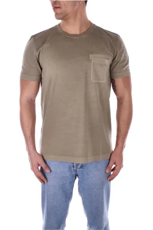 FAY Hombre, Camisetas, Verde, Talla: 3XL