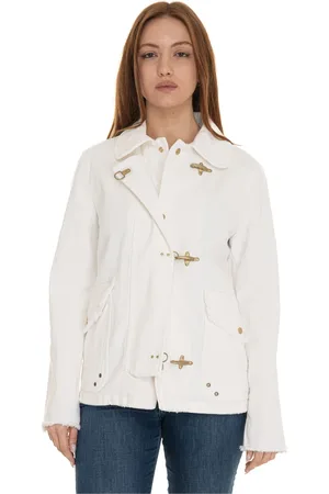 FAY Mujer, Chaquetas, Blanco, Talla: M