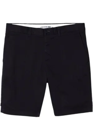 Lacoste Hombre, Pantalones cortos, Negro, Talla: 2XS