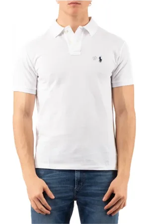 Ralph Lauren Hombre, Camisetas, Blanco, Talla: M