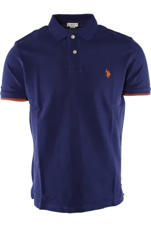 U.S. Polo Assn. Hombre, Camisetas, Azul, Talla: S