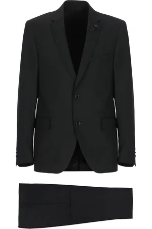 LARDINI Hombre, Trajes, Negro, Talla: 2XL