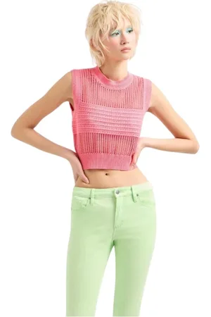 Armani Exchange Mujer, Camisetas, Rosa, Talla: M