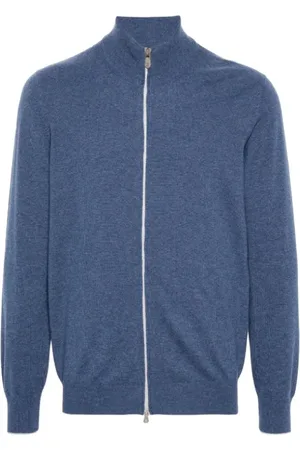Brunello Cucinelli Hombre, Jerseys, Azul, Talla: 2XL