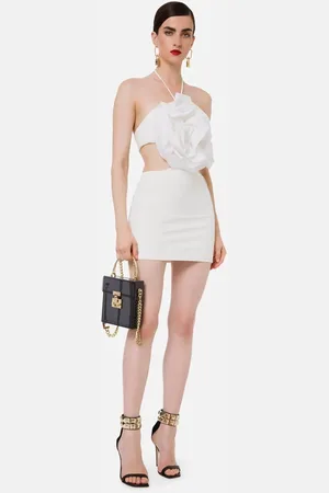 Elisabetta Franchi Mujer, Vestidos, Blanco, Talla: L