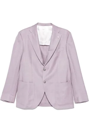 LUIGI BIANCHI MANTOVA Hombre, Chaquetas, Púrpura, Talla: XL