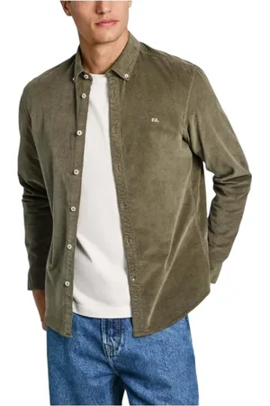 Pepe Jeans Hombre, Camisas, Verde, Talla: XL