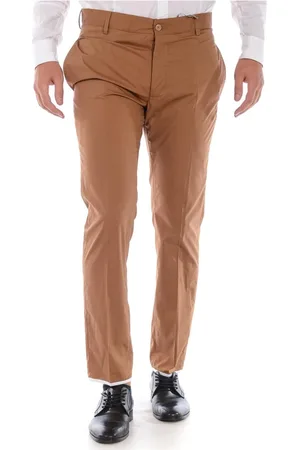 D.A. Daniele Alessandrini Hombre, Pantalones, Marrón, Talla: M