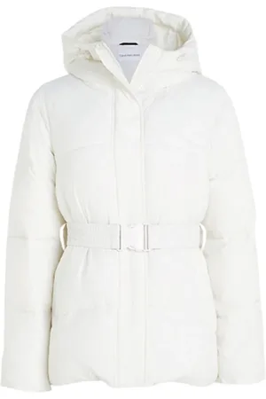 Calvin Klein Mujer, Chaquetas, Blanco, Talla: L