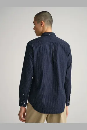 GANT Hombre, Camisas, Azul, Talla: S