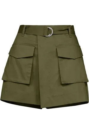 Bomboogie Mujer, Pantalones cortos, Verde, Talla: XS