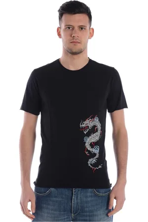 D.A. Daniele Alessandrini Hombre, Camisetas, Negro, Talla: M