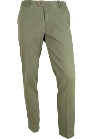Meyer Hombre, Pantalones, Verde, Talla: W27