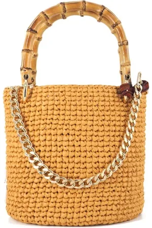 Chica London Mujer, Bolsos, Amarillo, Talla: ONE Size