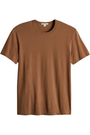 James Perse Hombre, Camisetas, Naranja, Talla: M