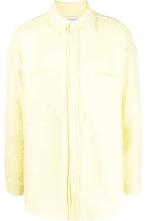 FAITH CONNEXION Hombre, Camisas, Amarillo, Talla: M