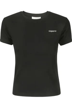 COPERNI Mujer, Camisetas, Negro, Talla: S