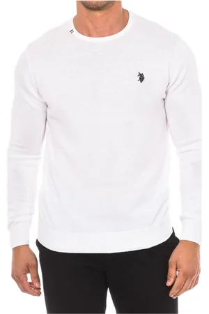 U.S. Polo Assn. Hombre, Jerseys, Blanco, Talla: L