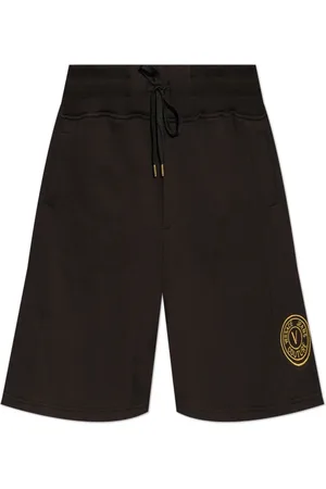 VERSACE Hombre, Pantalones cortos, Negro, Talla: M