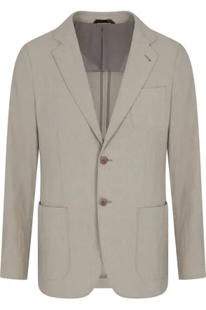 Giorgio Armani Hombre, Chaquetas, Gris, Talla: L