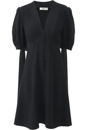 Chloé Mujer, Vestidos, Negro, Talla: M