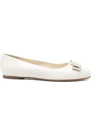 Salvatore Ferragamo Mujer, Zapatos, Blanco, Talla: 36 1/2 EU
