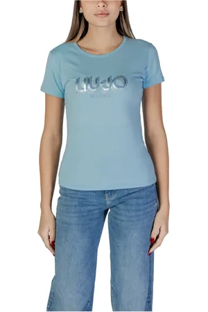 Liu Jo Mujer, Camisetas, Azul, Talla: S