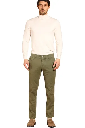 Masons Hombre, Pantalones, Verde, Talla: L