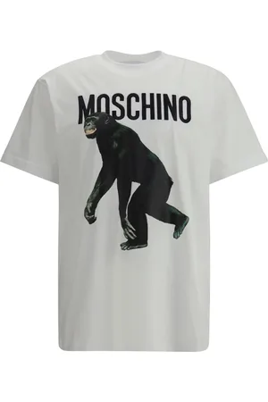 Moschino Hombre, Camisetas, Blanco, Talla: M