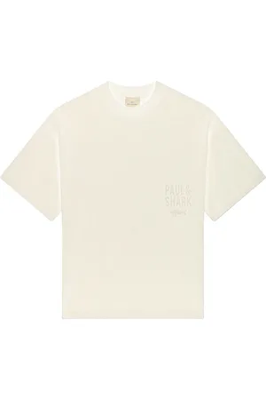 Paul & Shark Hombre, Camisetas, Blanco, Talla: S