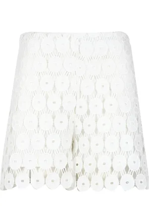ERIKA CAVALLINI Mujer, Pantalones cortos, Blanco, Talla: M