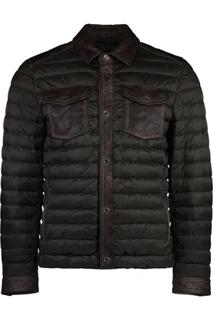 MOORER Hombre, Chaquetas, Marrón, Talla: 2XL