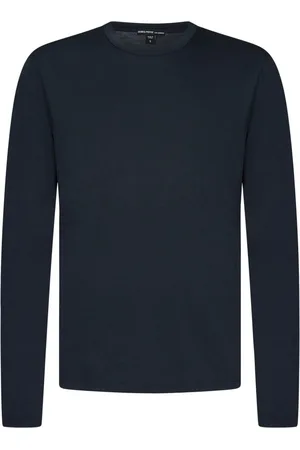James Perse Hombre, Camisetas, Azul, Talla: L