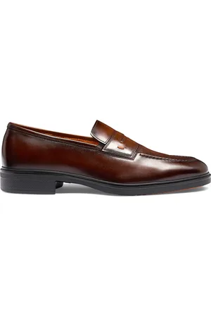 santoni Hombre, Zapatos, Marrón, Talla: 40 1/2 EU