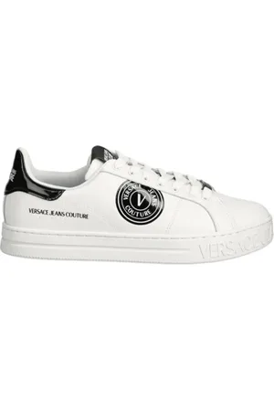 VERSACE Hombre, Zapatos, Blanco, Talla: 39 EU
