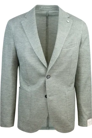 Lubiam Hombre, Chaquetas, Verde, Talla: L