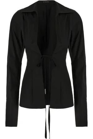 ANN DEMEULEMEESTER Mujer, Blusas y Camisas, Negro, Talla: M
