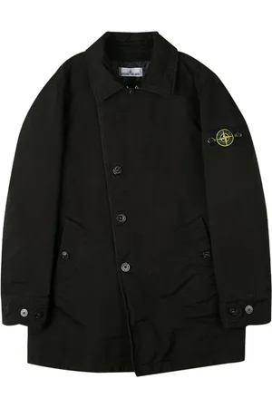 Stone Island Hombre, Abrigos, Negro, Talla: L