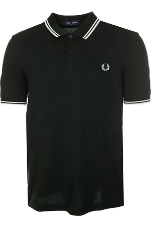 Fred Perry Hombre, Camisetas, Verde, Talla: S