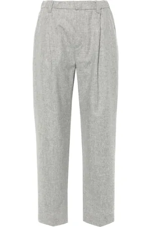 Brunello Cucinelli Mujer, Pantalones, Gris, Talla: XS