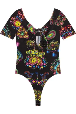 VERSACE Mujer, Camisetas, Negro, Talla: S