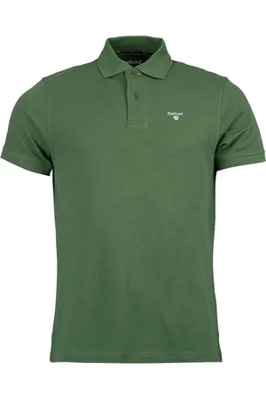 Barbour Hombre, Camisetas, Verde, Talla: L